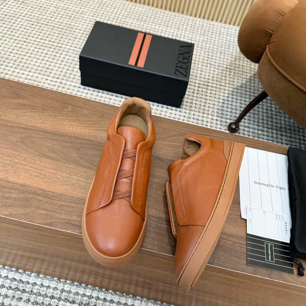 Zegna Leather Sneakers - PerfectKickZ