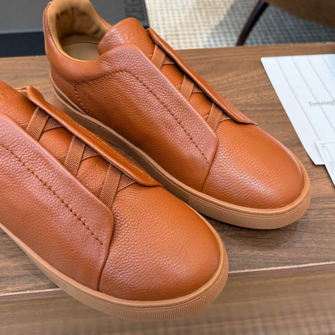 Zegna Leather Sneakers - PerfectKickZ