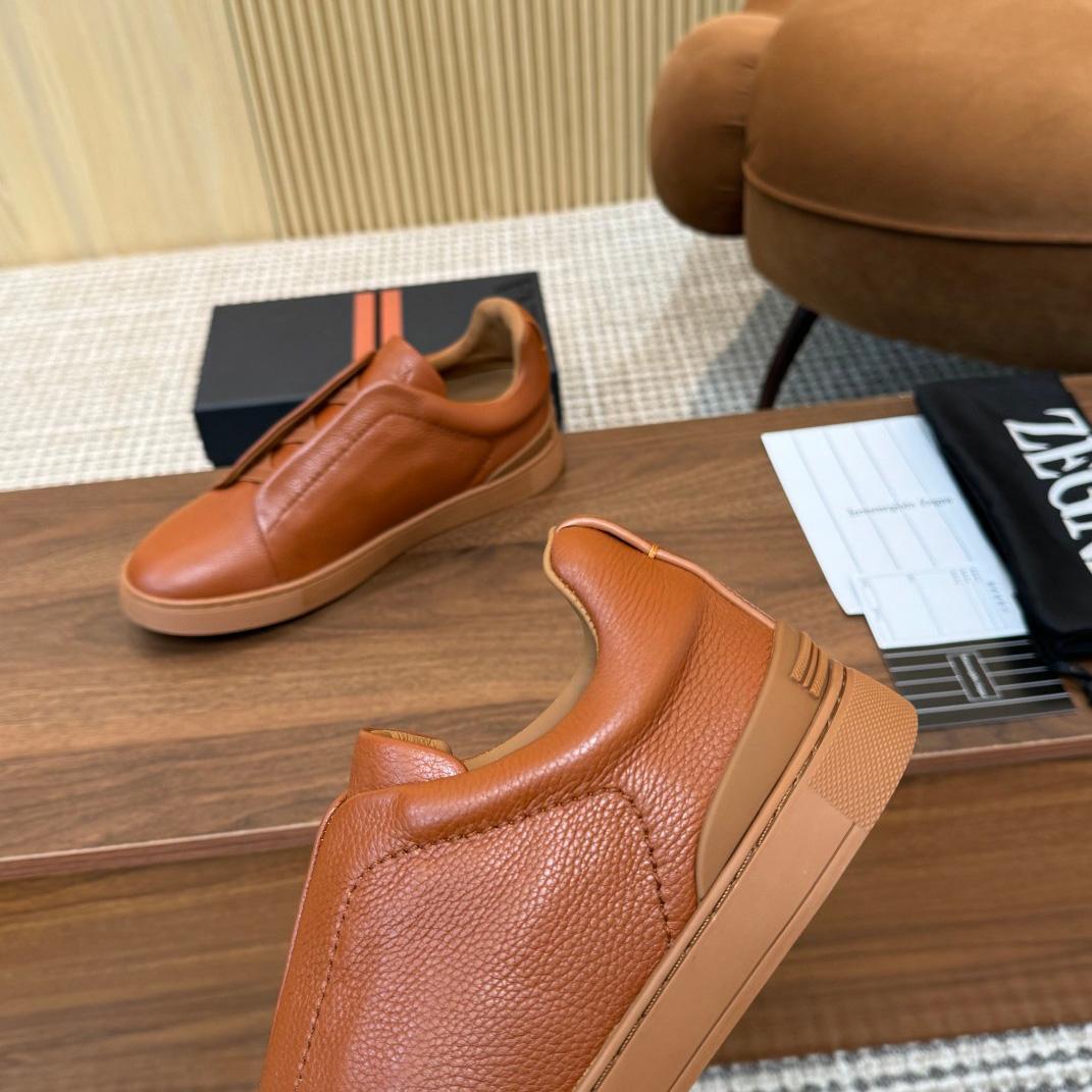 Zegna Leather Sneakers - PerfectKickZ