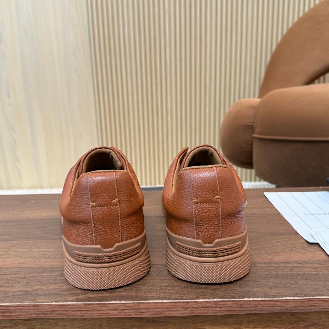 Zegna Leather Sneakers - PerfectKickZ