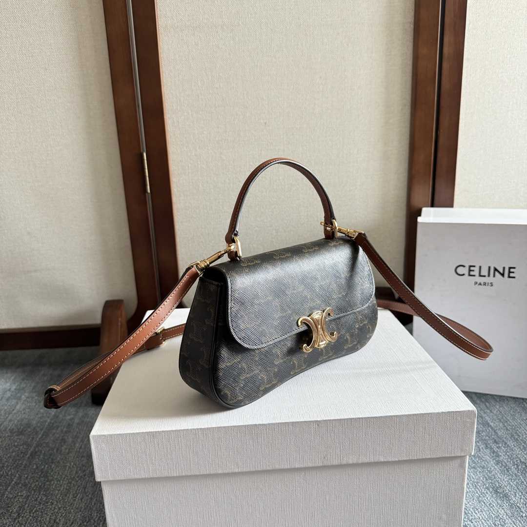 Celine Teen Celine Lola In Triomphe Canvas And Clafskin  - PerfectKickZ