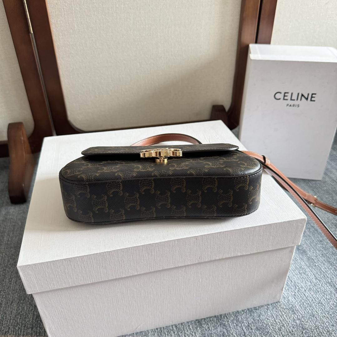 Celine Teen Celine Lola In Triomphe Canvas And Clafskin  - PerfectKickZ
