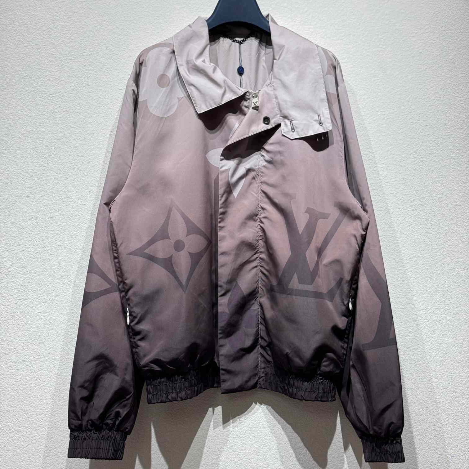 Louis Vuitton Monogram Printed Light Nylon Windbreaker   1AFYAP - PerfectKickZ