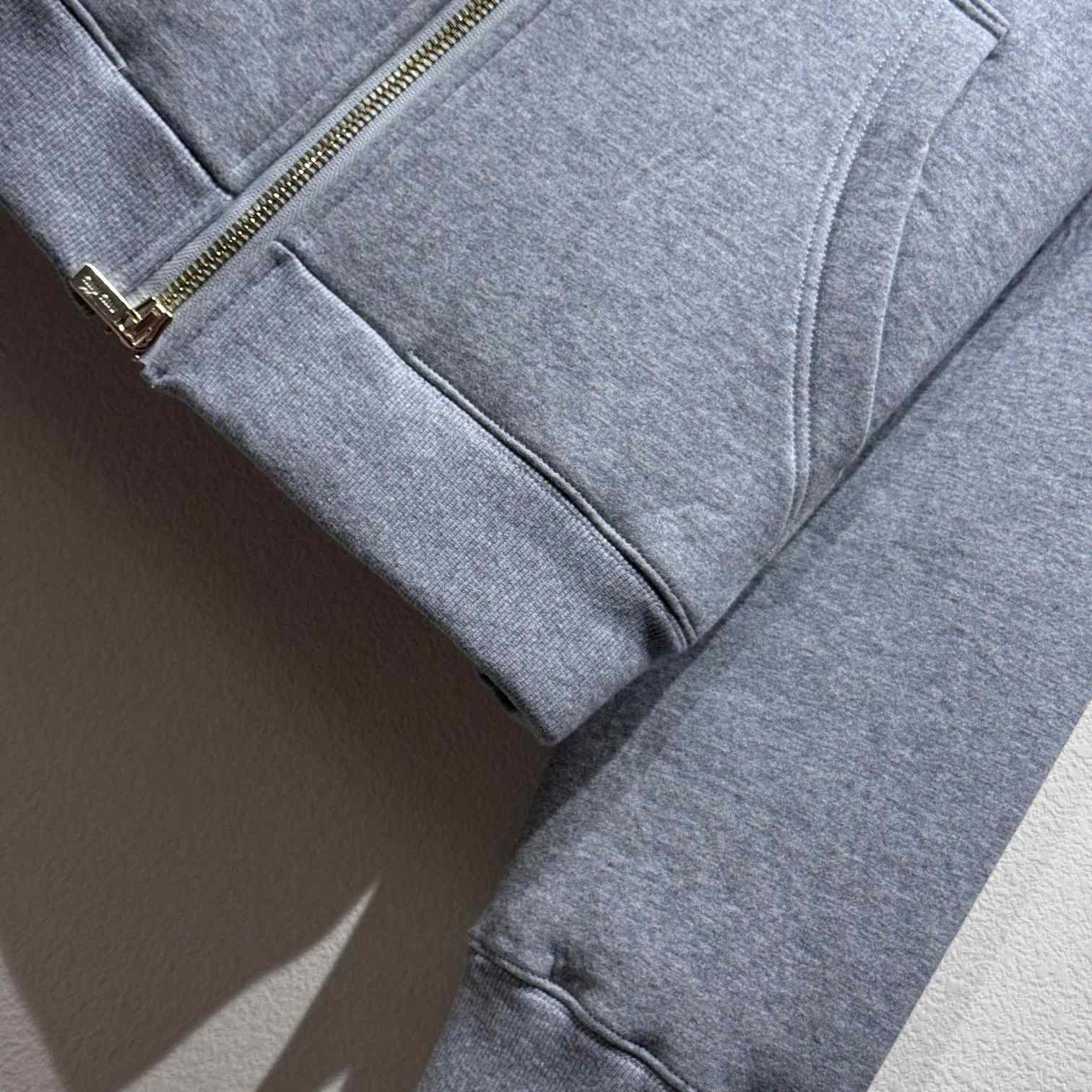 Miu Miu Cotton Zip-Up Hoodie - PerfectKickZ
