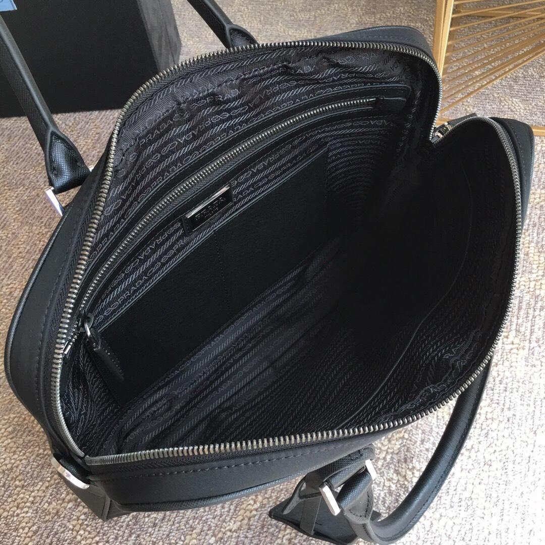 Prada Nylon Slim Briefcase Work Bag (36*28*6.5cm) - PerfectKickZ