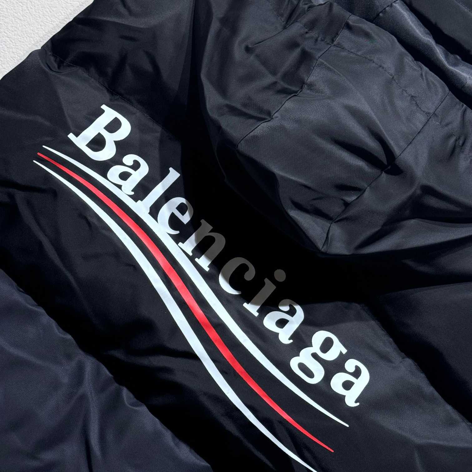 Balenciaga Political Campaign Cocoon Puffer Gilet - PerfectKickZ