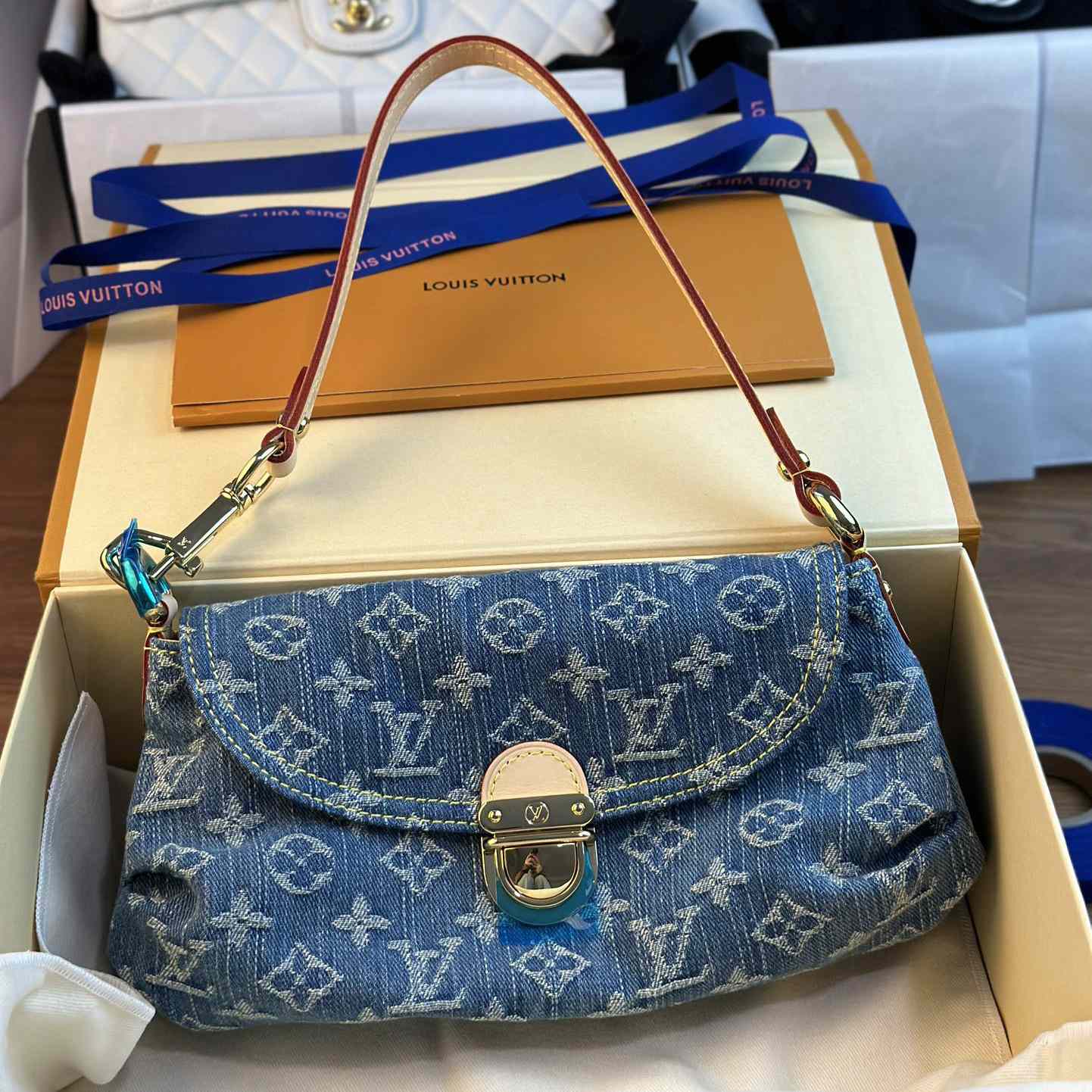 Louis Vuitton 2006 Mini Pleaty Shoulder Bag - PerfectKickZ