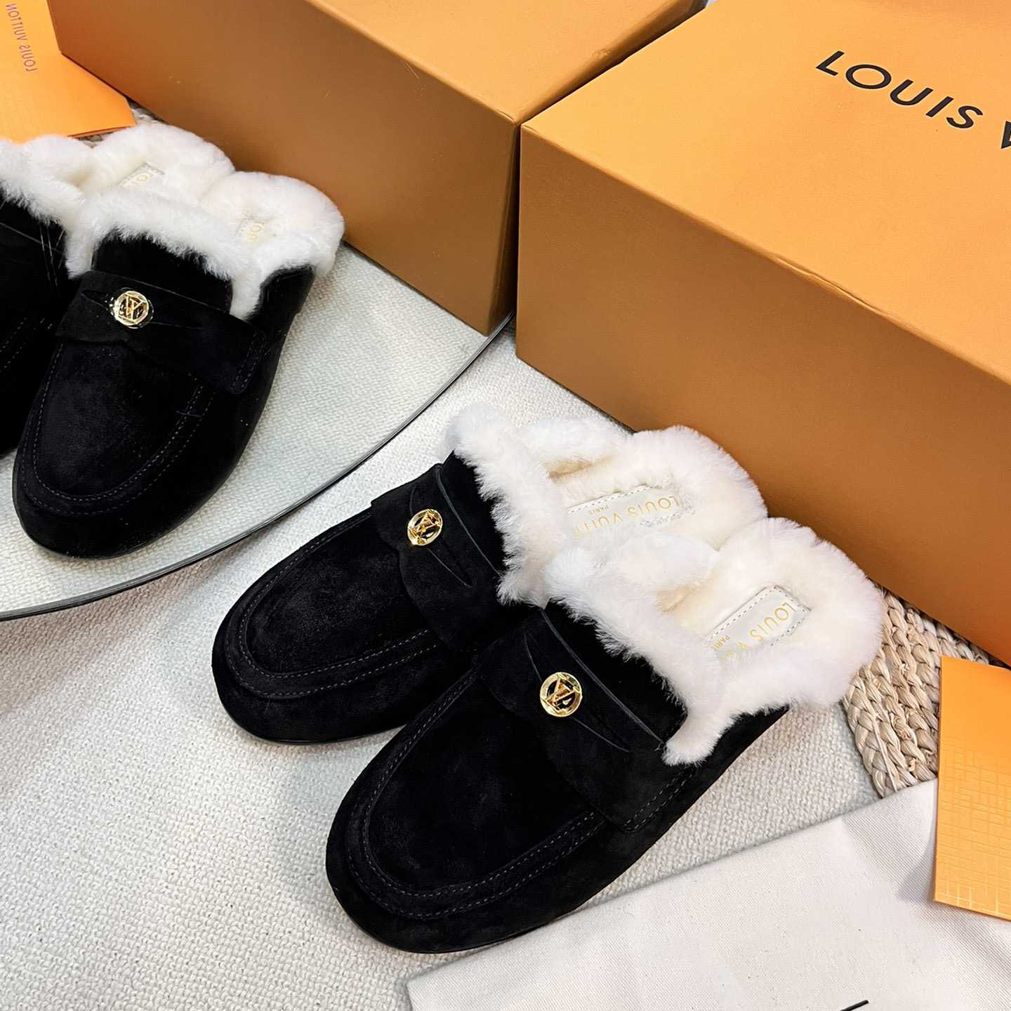 Louis Vuitton Soho Open Back Loafer   1ADC9A - PerfectKickZ
