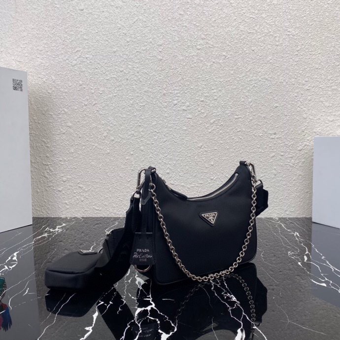 Prada Re-Edition 2005 Re-Nylon Bag  22-12-6cm - PerfectKickZ