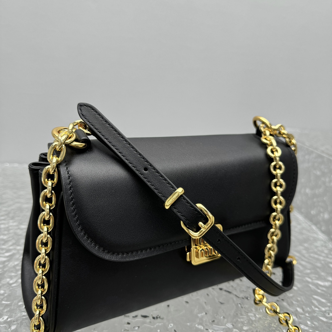 Miu Miu Leather Shoulder Bag - PerfectKickZ