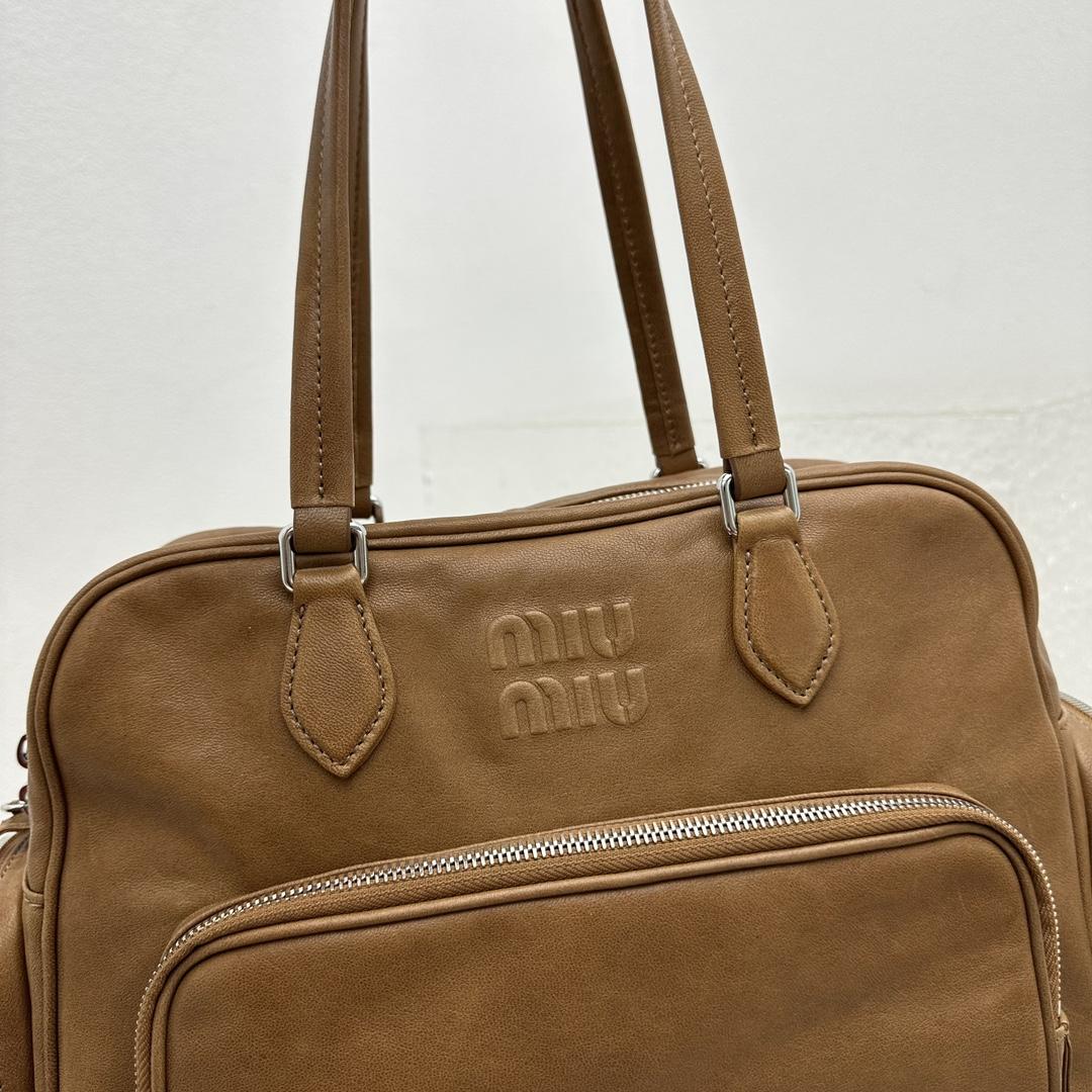 Miu Miu Nappa Leather Top-handle Bag - PerfectKickZ