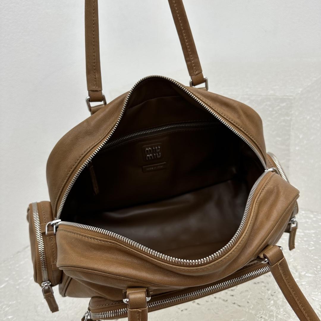 Miu Miu Nappa Leather Top-handle Bag - PerfectKickZ