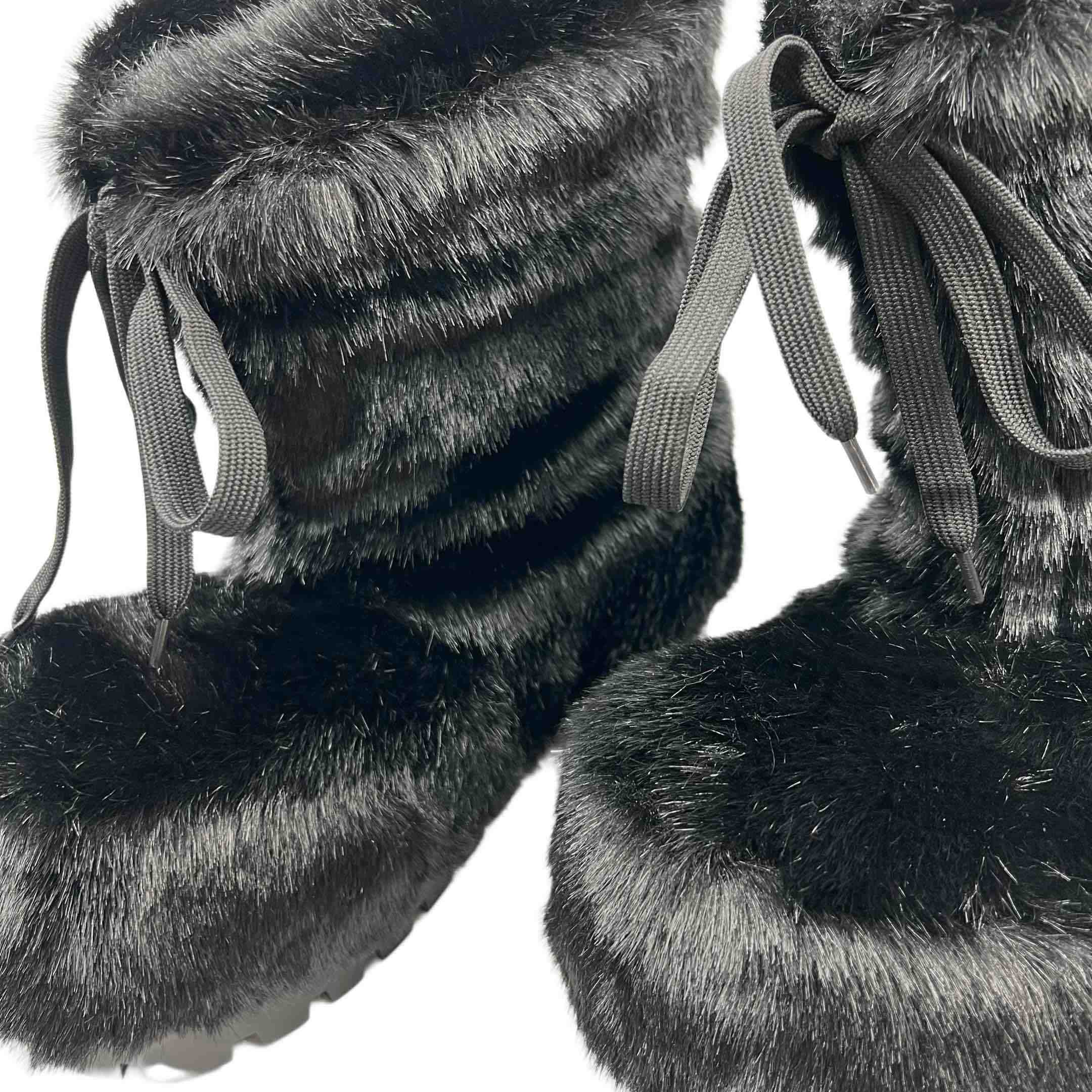 Balenciaga Alaska Low Faux-fur Boots - PerfectKickZ
