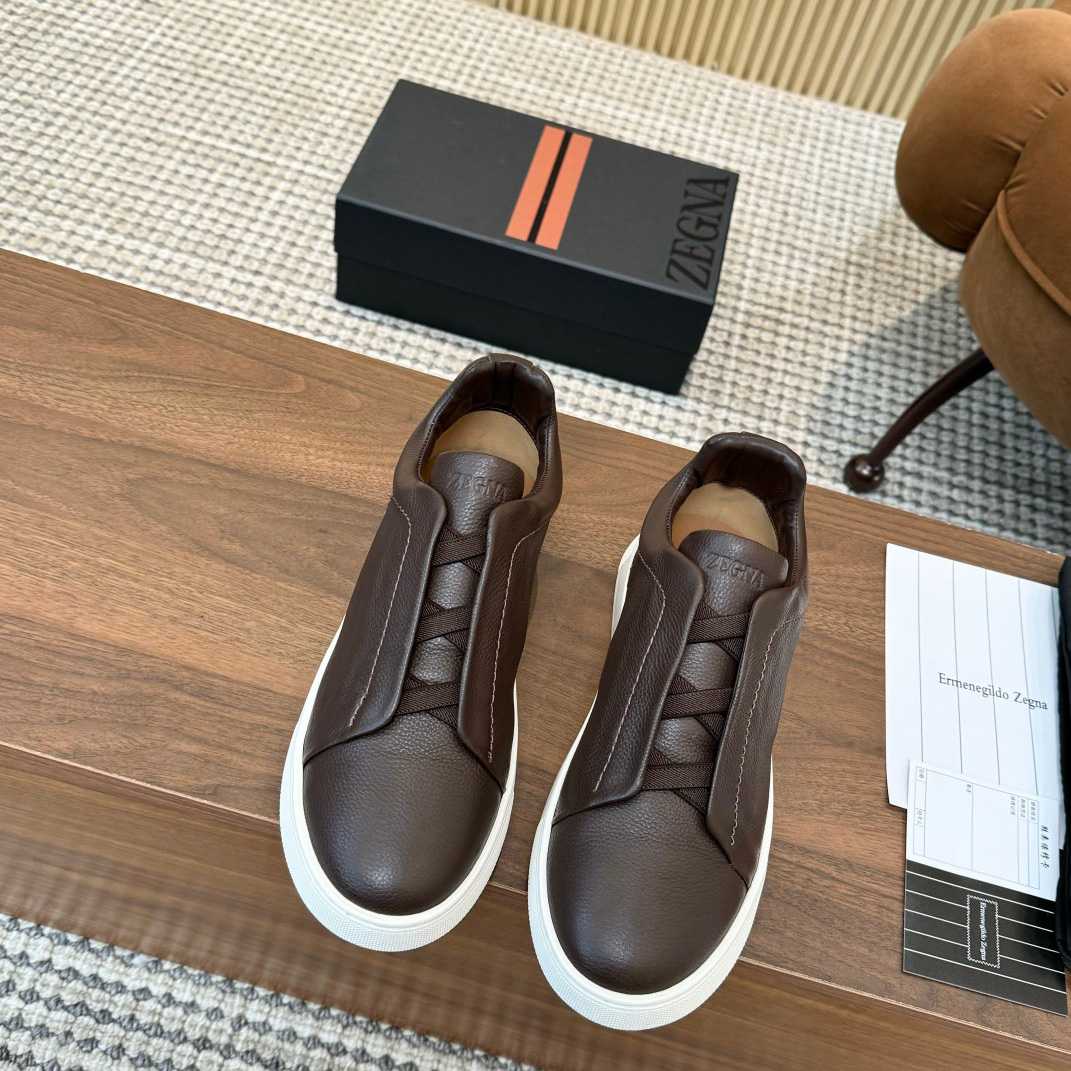 Zegna Leather Sneakers - PerfectKickZ