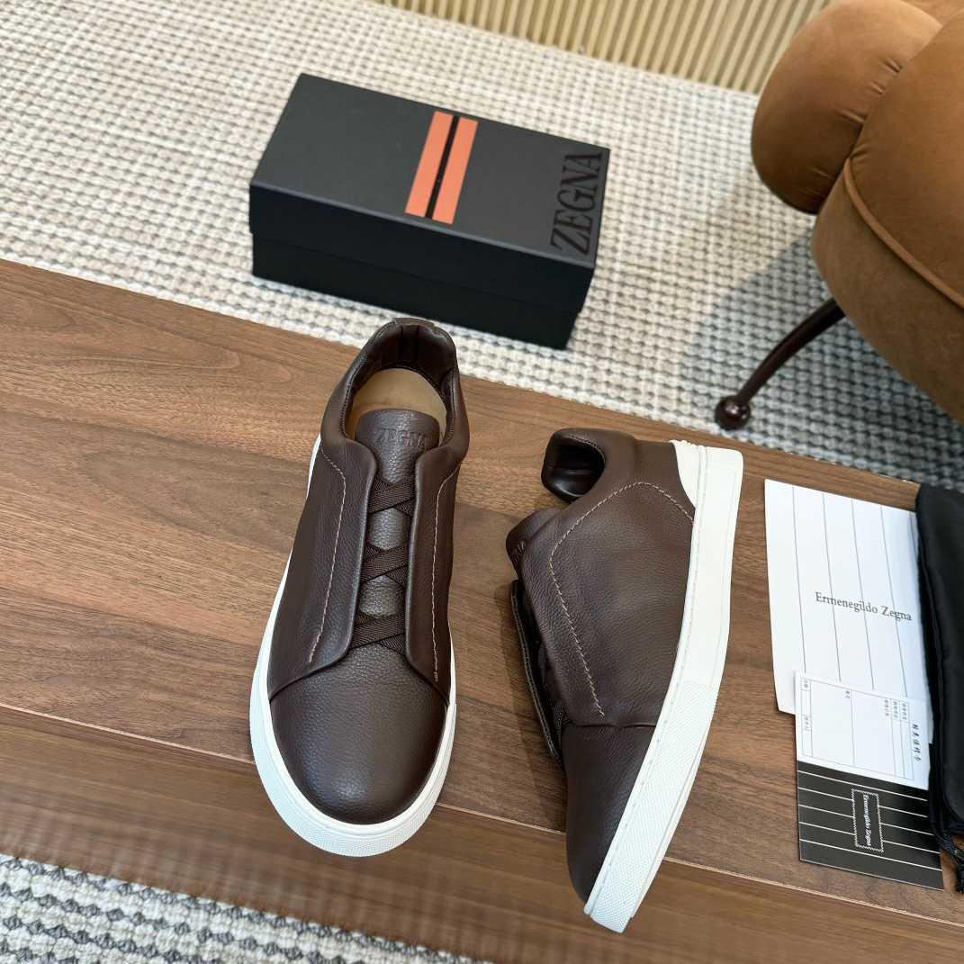 Zegna Leather Sneakers - PerfectKickZ