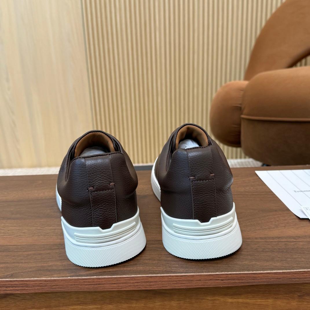 Zegna Leather Sneakers - PerfectKickZ