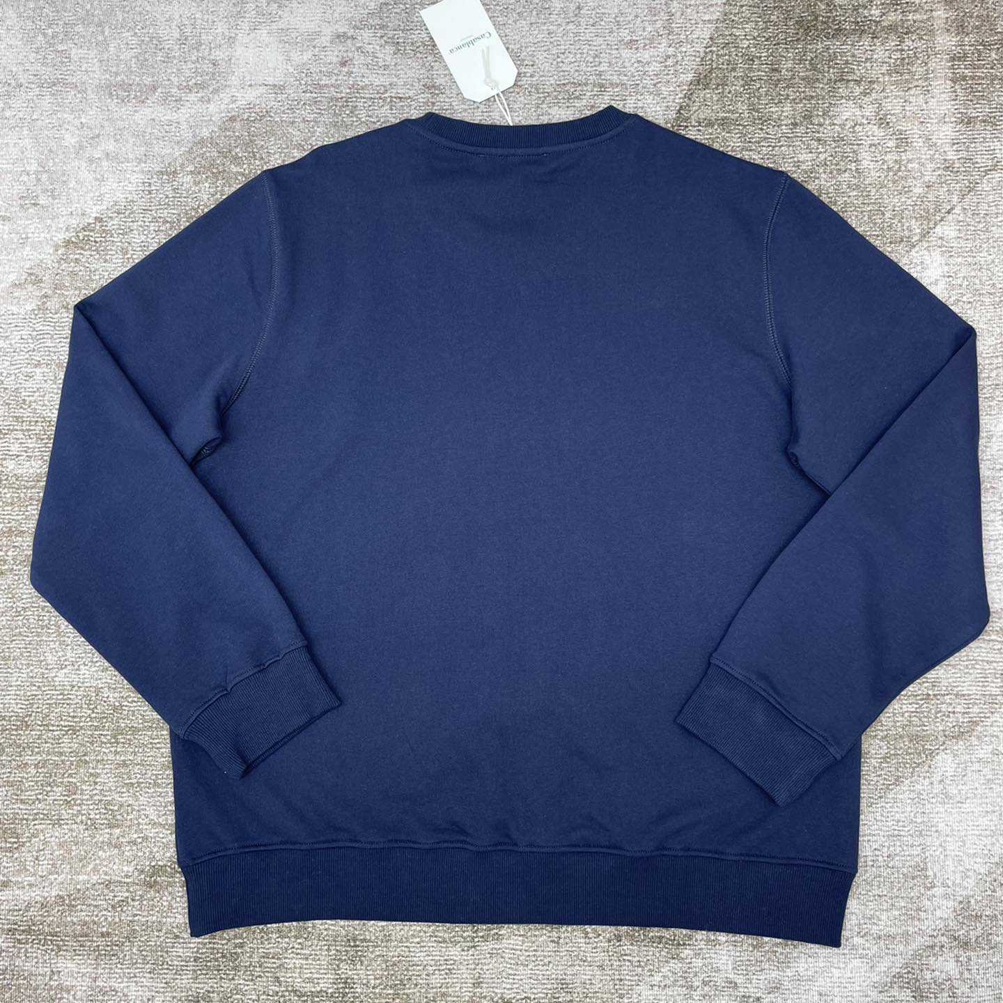 Casablanca Embroidered-logo Organic Cotton Sweatshirt   c671 - PerfectKickZ