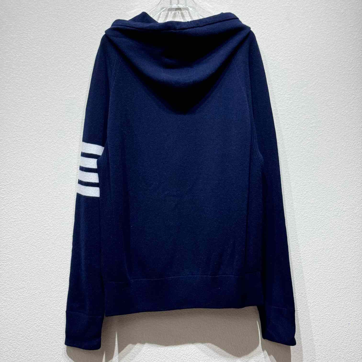 Thom Browne Knitted Zip Hoodie - PerfectKickZ