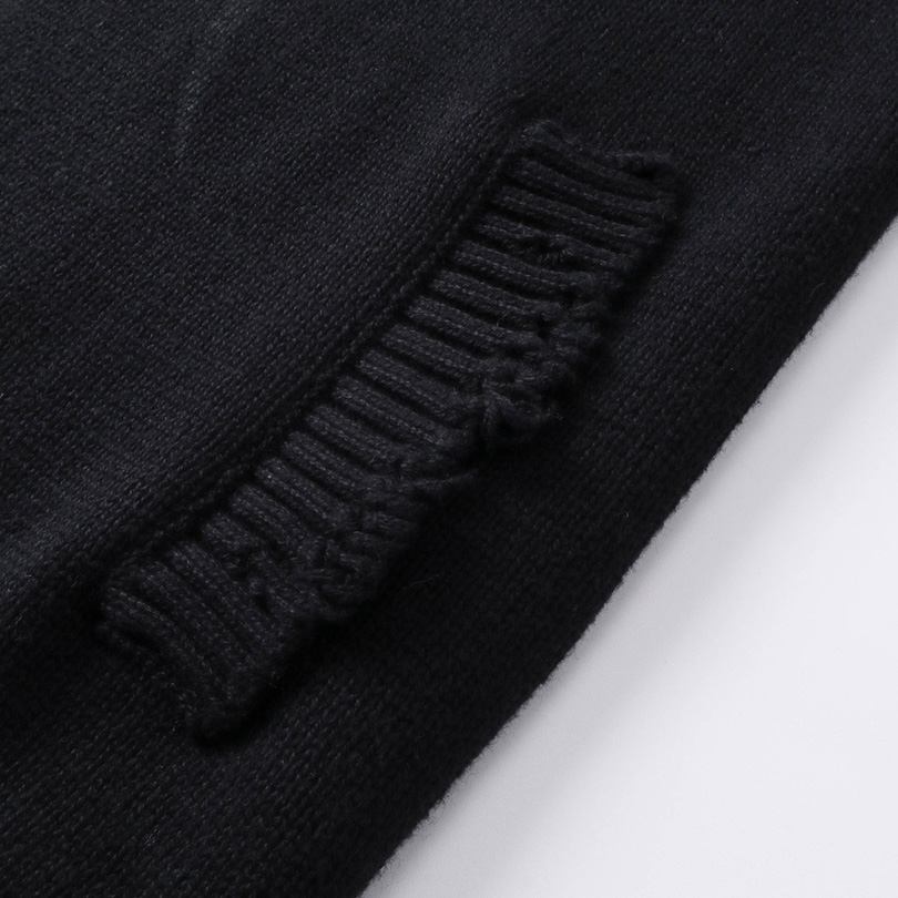 Balenciaga Y2K Zip-Up Cardigan In Black  - PerfectKickZ