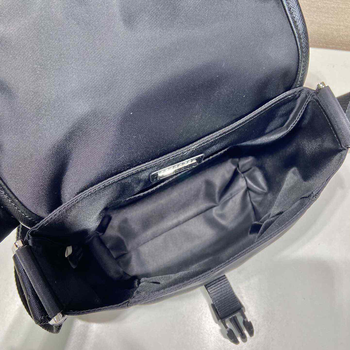 Prada Re-Nylon and Saffiano Leather Shoulder Bag - PerfectKickZ