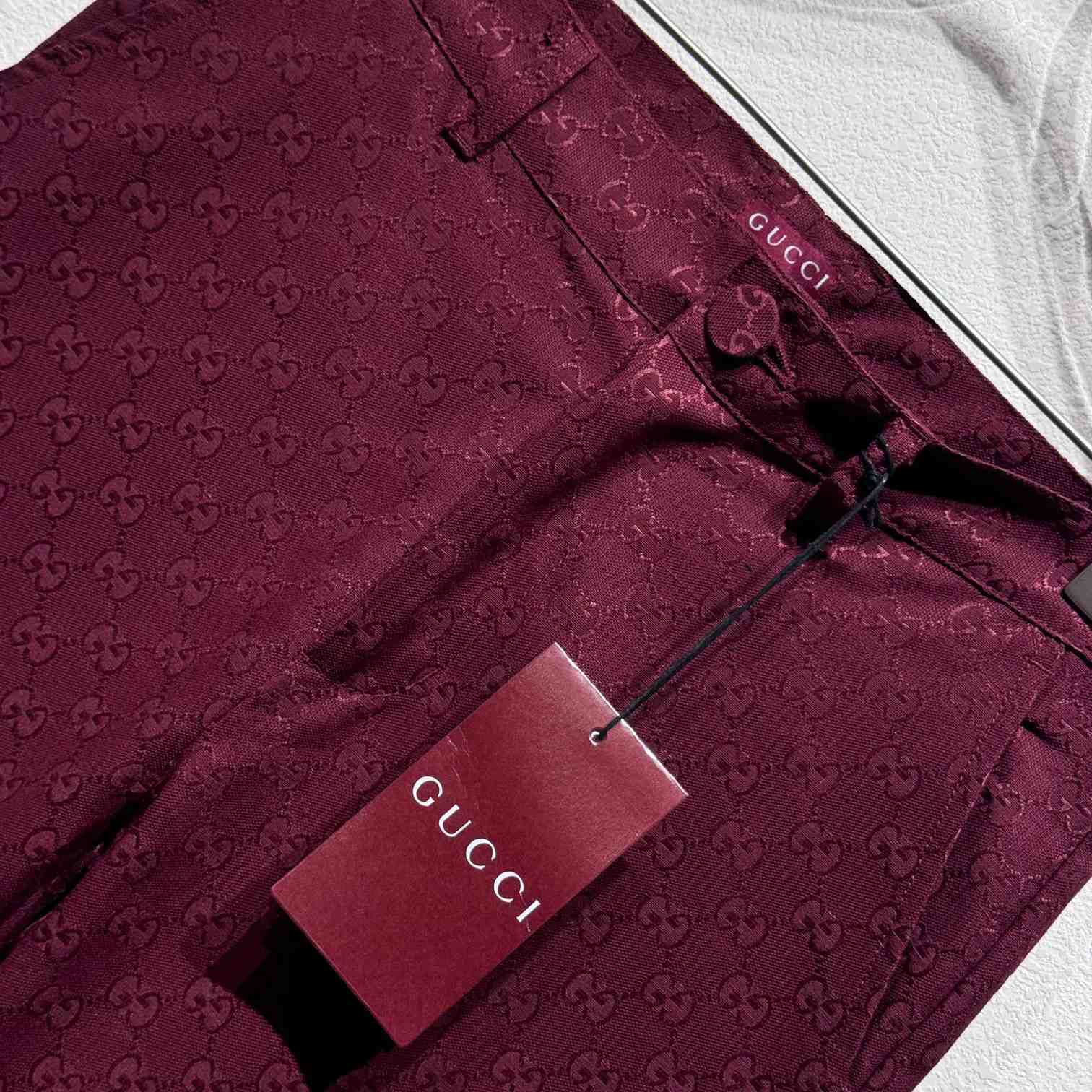 Gucci GG Canvas Trousers - 