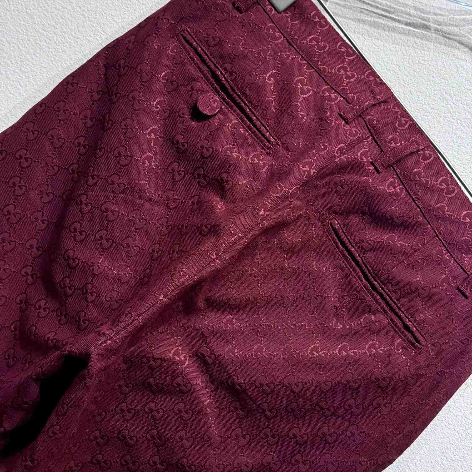 Gucci GG Canvas Trousers - 