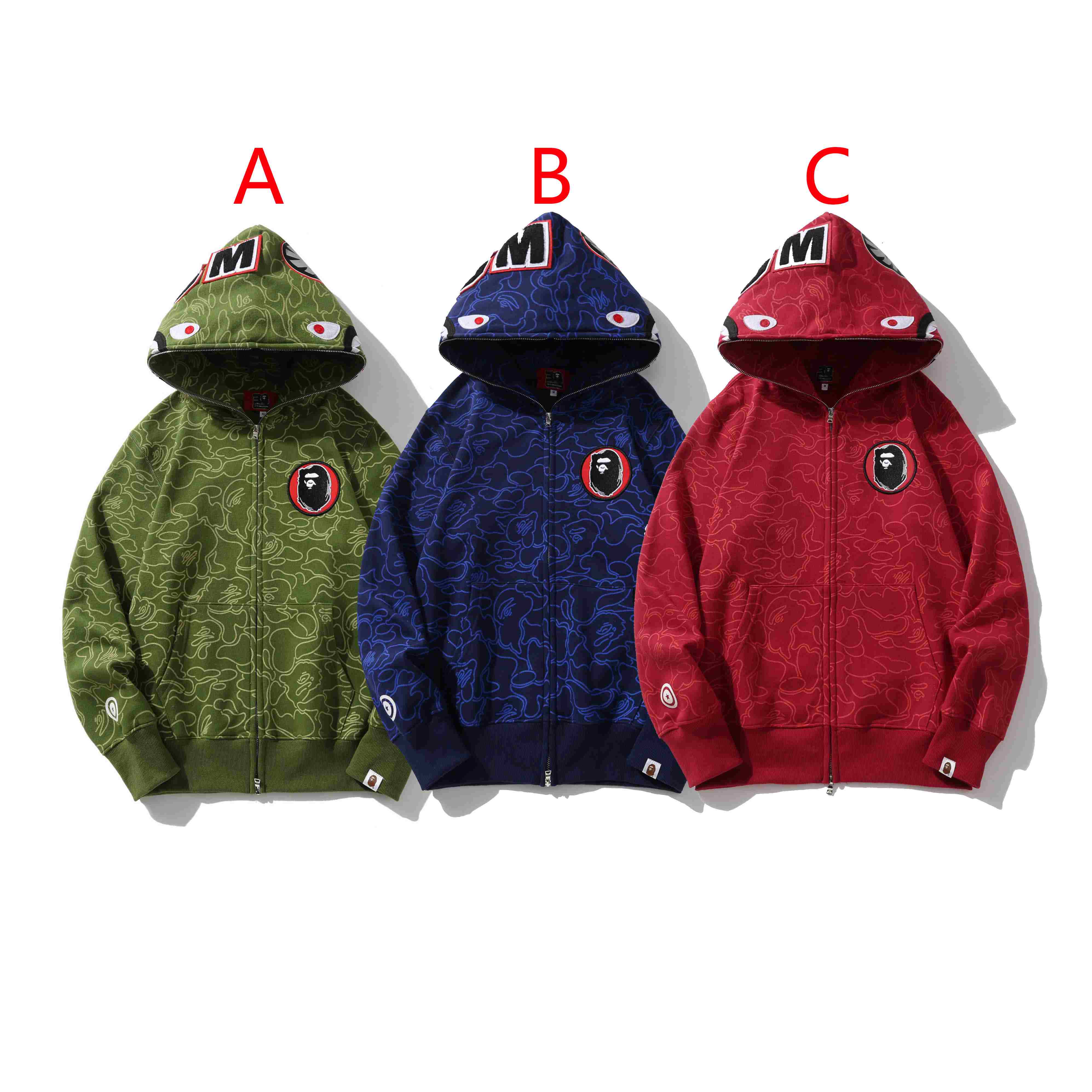 Bape 30Th Anniversary Shark Hoodie - PerfectKickZ