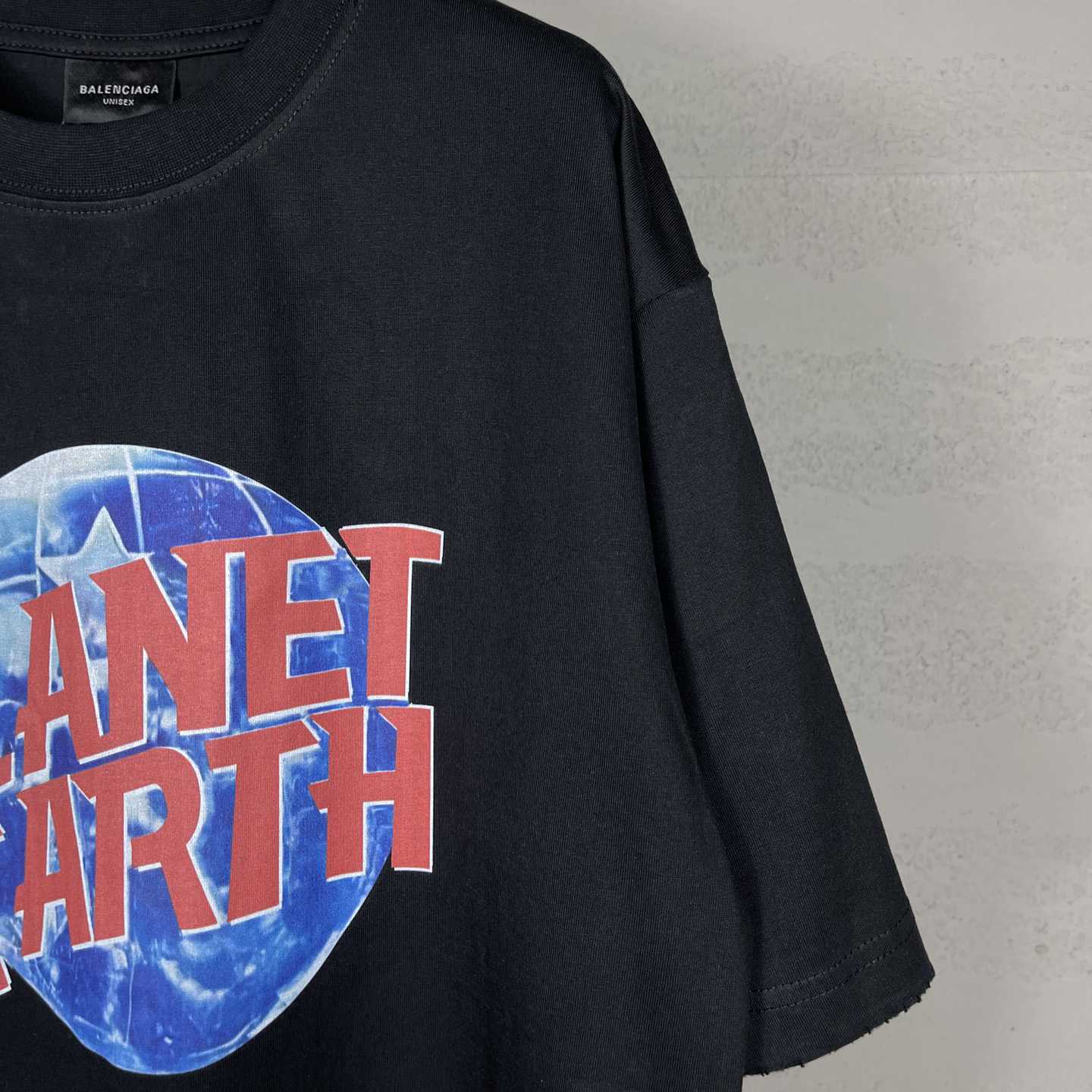 Balenciaga Planet Earth T-Shirt Oversized  - 