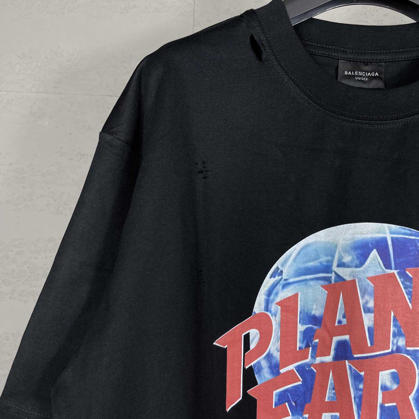 Balenciaga Planet Earth T-Shirt Oversized  - 