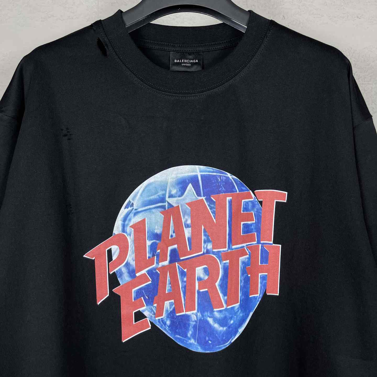 Balenciaga Planet Earth T-Shirt Oversized  - PerfectKickZ