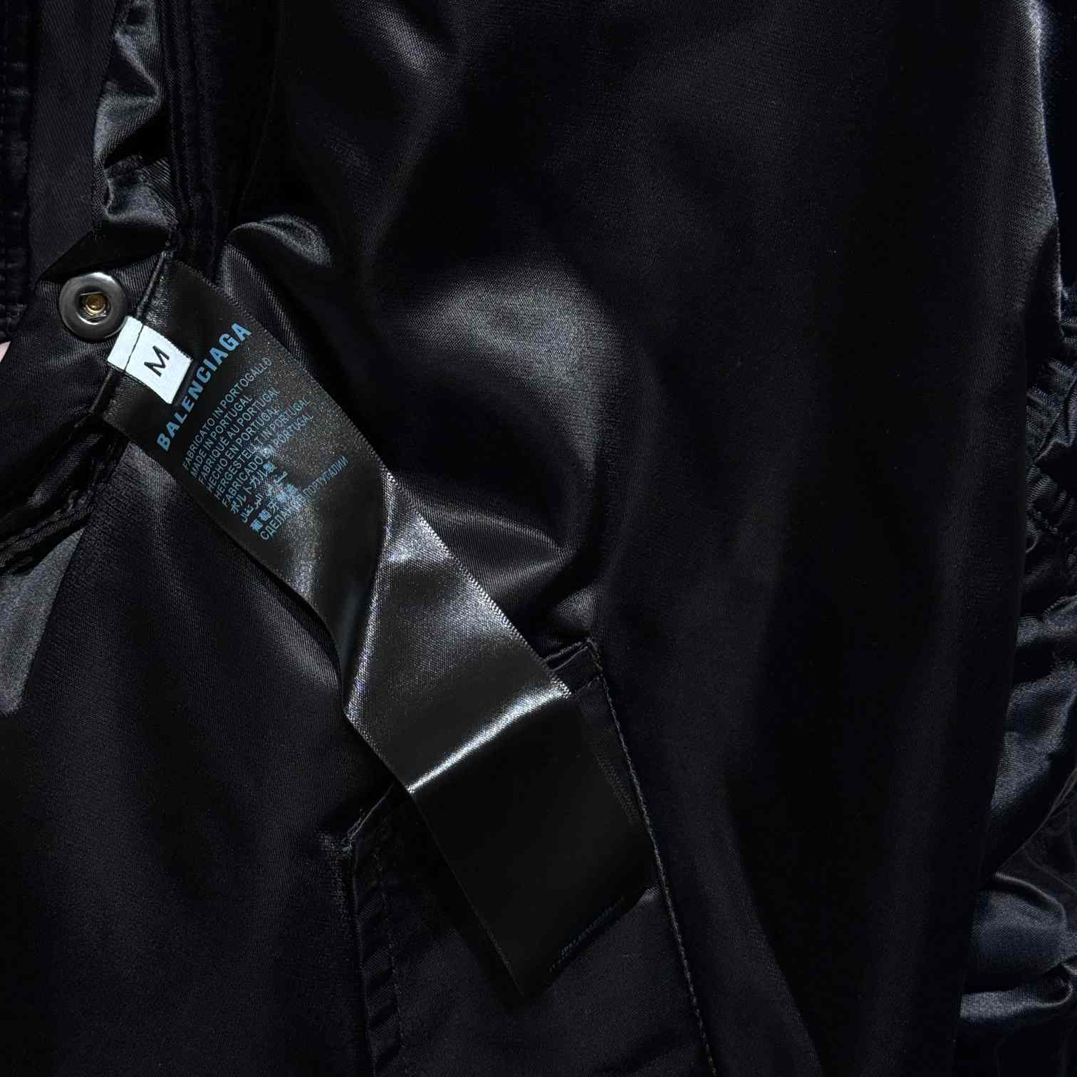 Balenciaga Embroidered-logo Bomber Jacket - PerfectKickZ