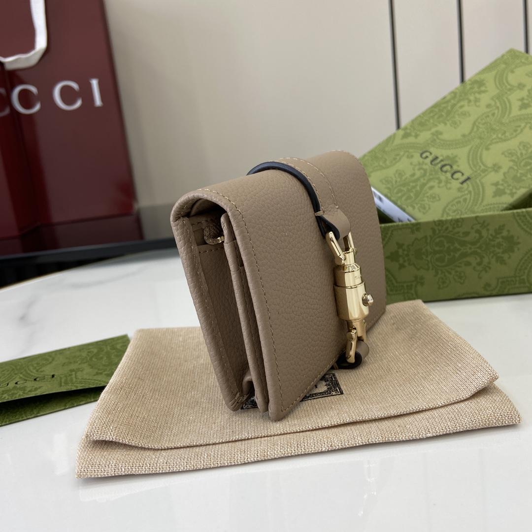Gucci Jackie 1961 Card Case Wallet - PerfectKickZ