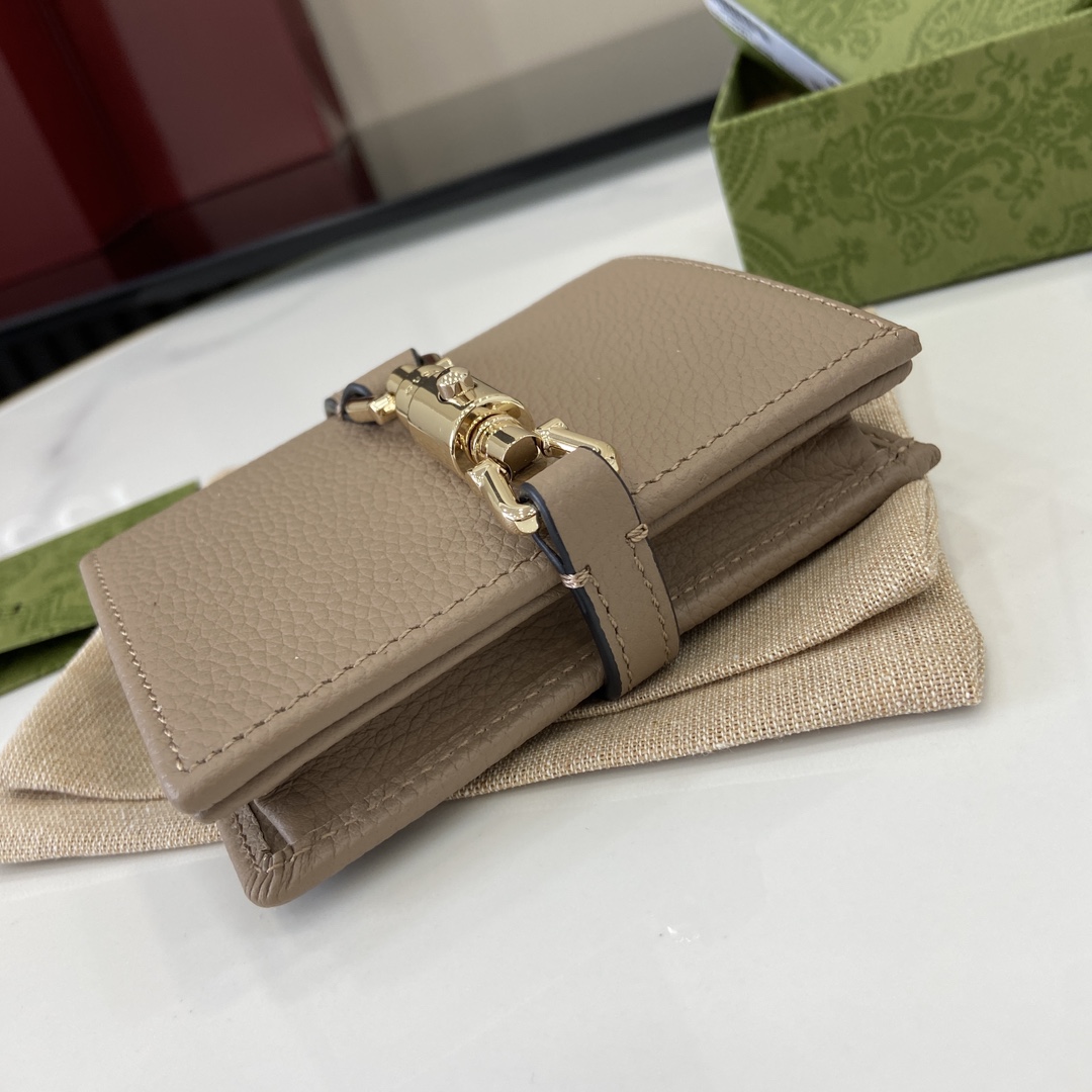 Gucci Jackie 1961 Card Case Wallet - PerfectKickZ