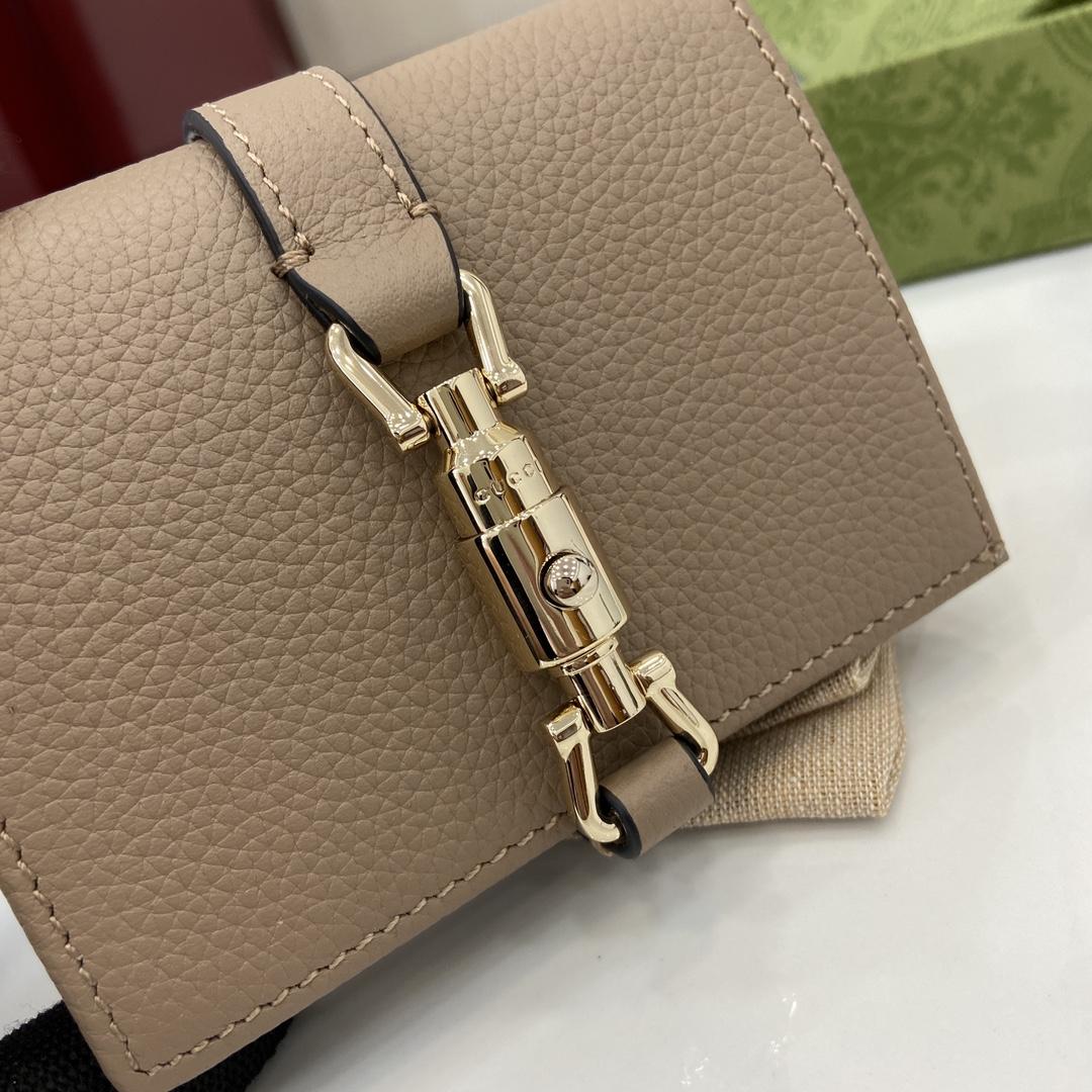 Gucci Jackie 1961 Card Case Wallet - PerfectKickZ