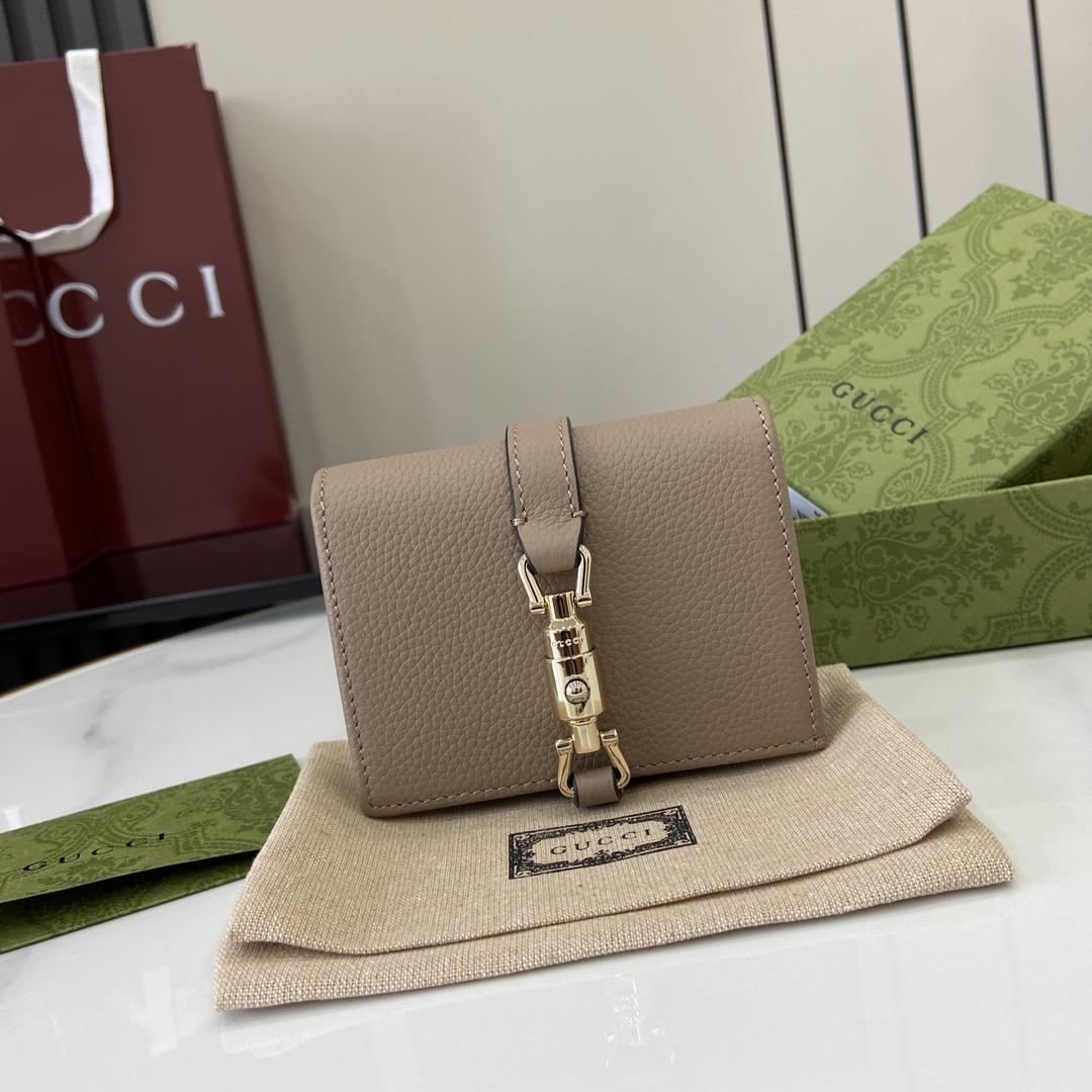 Gucci Jackie 1961 Card Case Wallet - PerfectKickZ