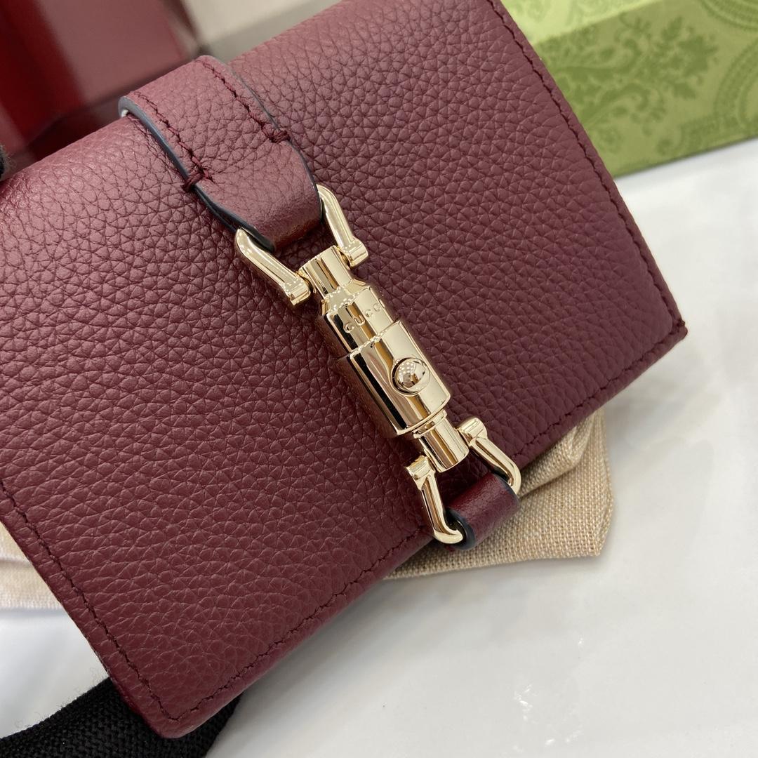 Gucci Jackie 1961 Card Case Wallet - PerfectKickZ