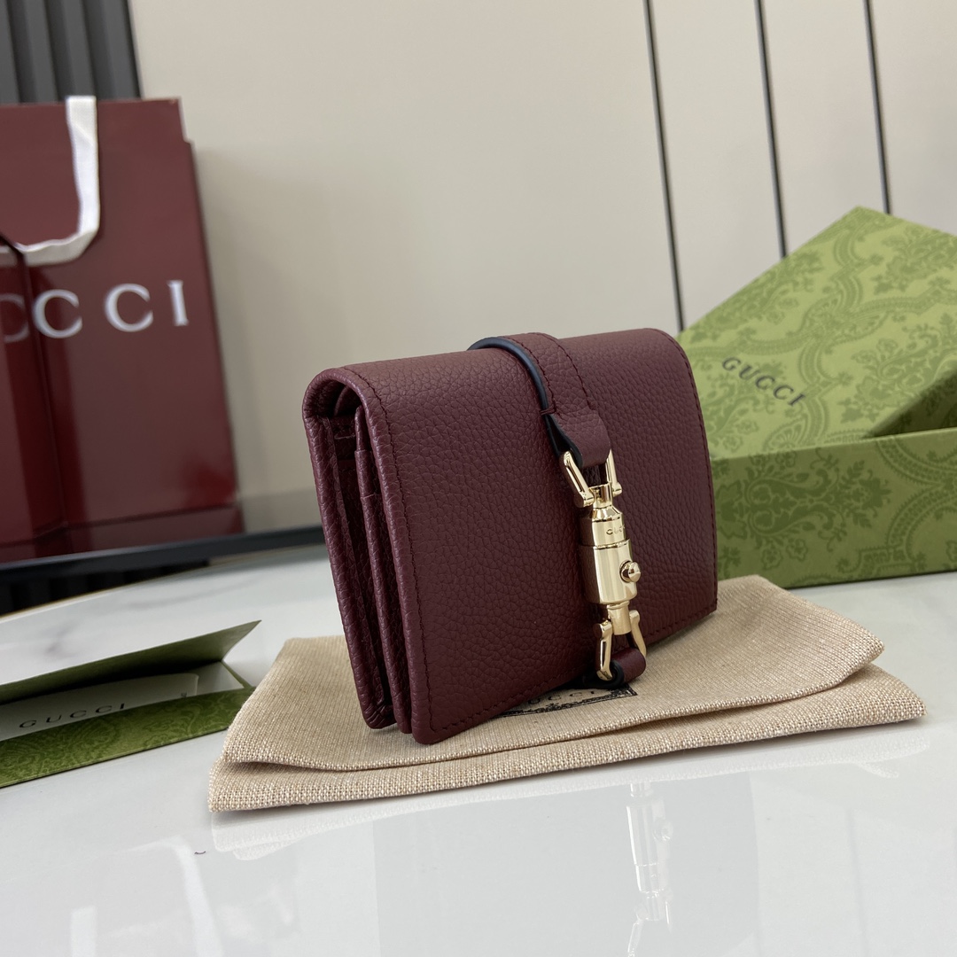 Gucci Jackie 1961 Card Case Wallet - PerfectKickZ