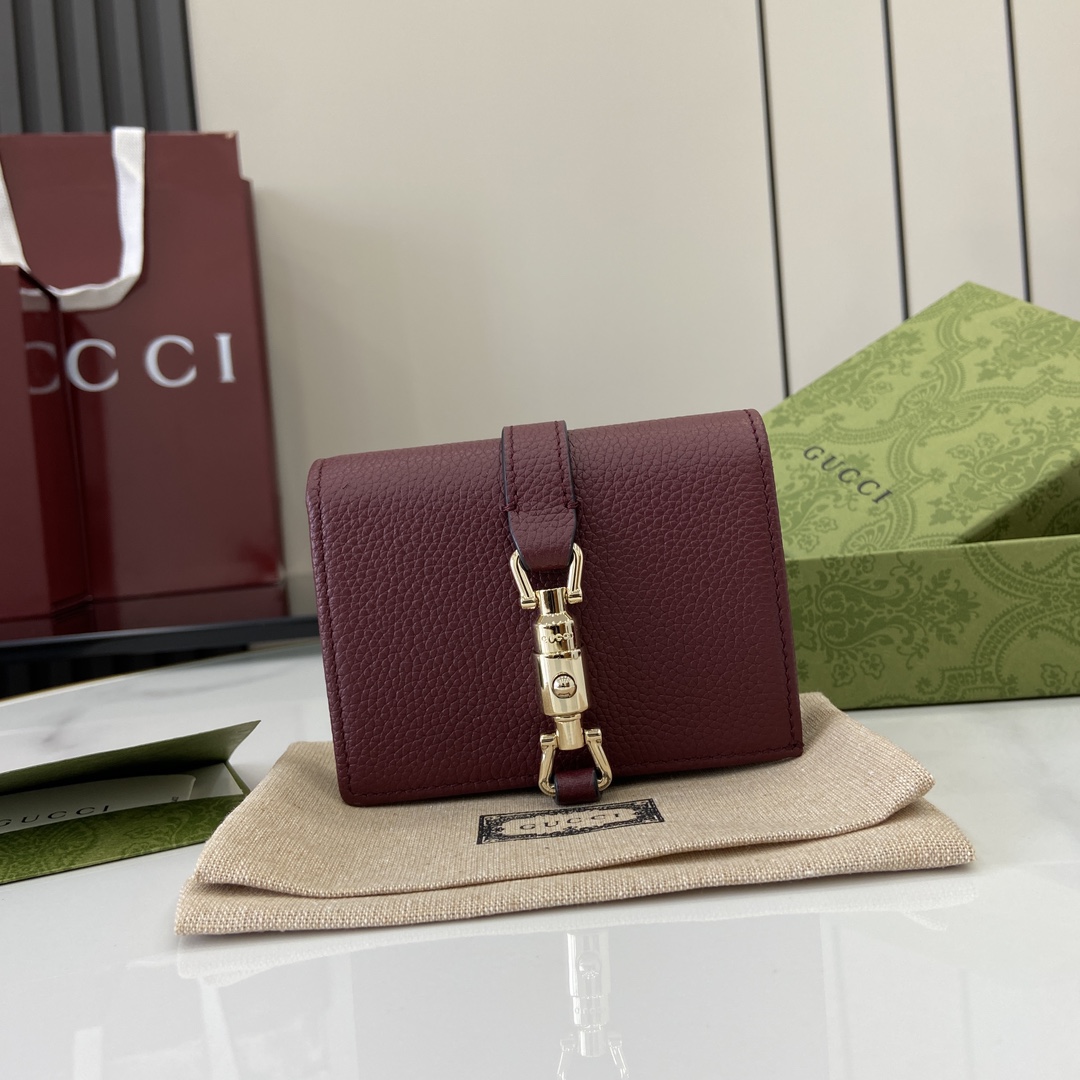 Gucci Jackie 1961 Card Case Wallet - PerfectKickZ