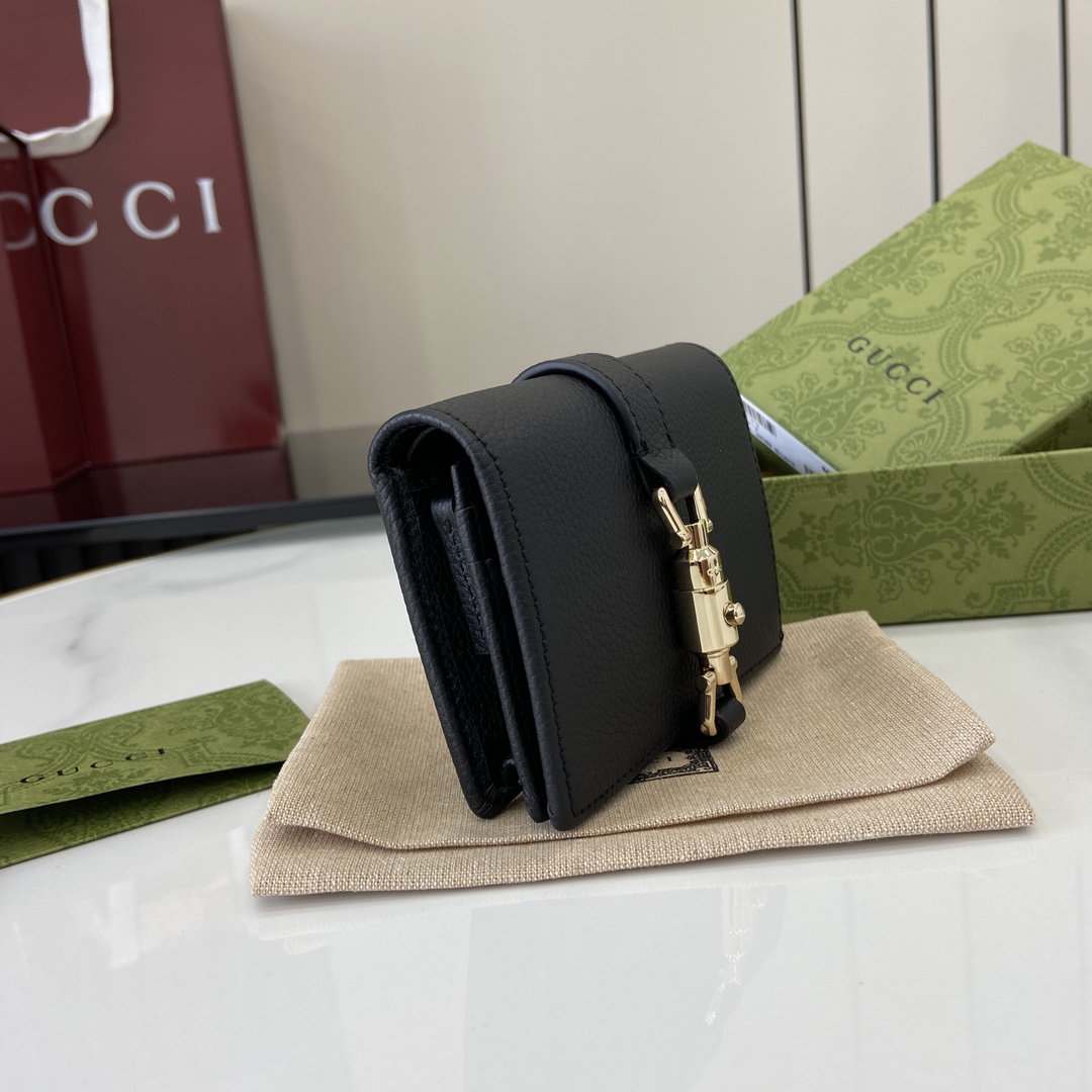 Gucci Jackie 1961 Card Case Wallet - 