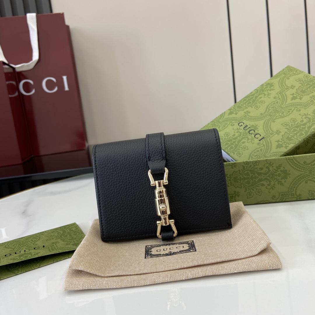 Gucci Jackie 1961 Card Case Wallet - PerfectKickZ