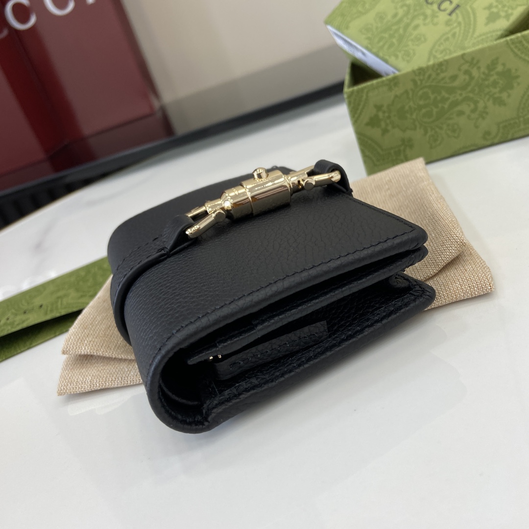 Gucci Jackie 1961 Card Case Wallet - 