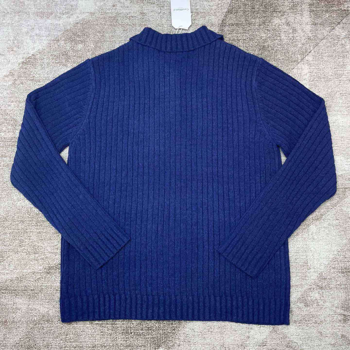Casablanca  Ribbed Bouclé Cotton-Blend Polo Shirt   D0066 - PerfectKickZ