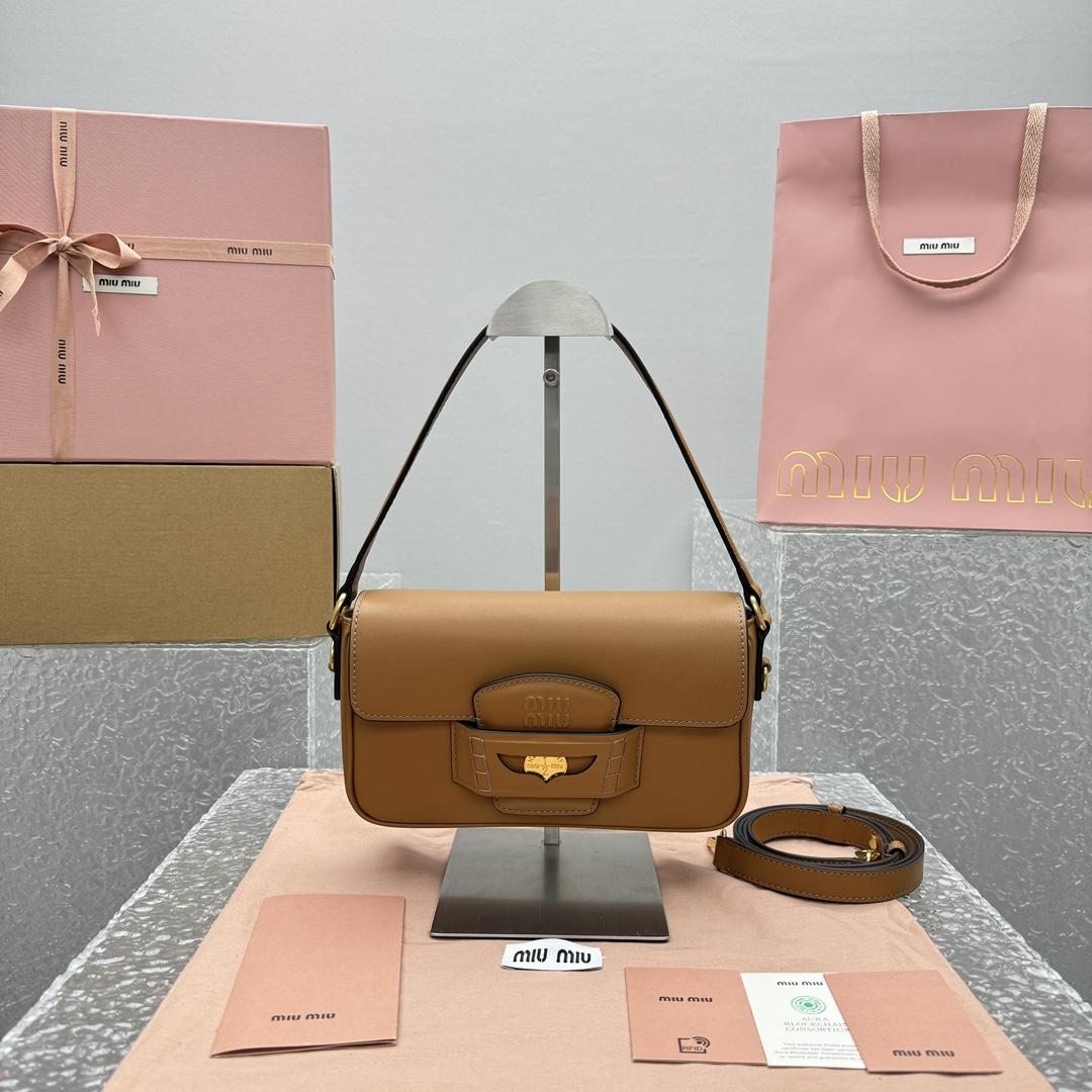 Miu Miu Penny Leather Bag - PerfectKickZ