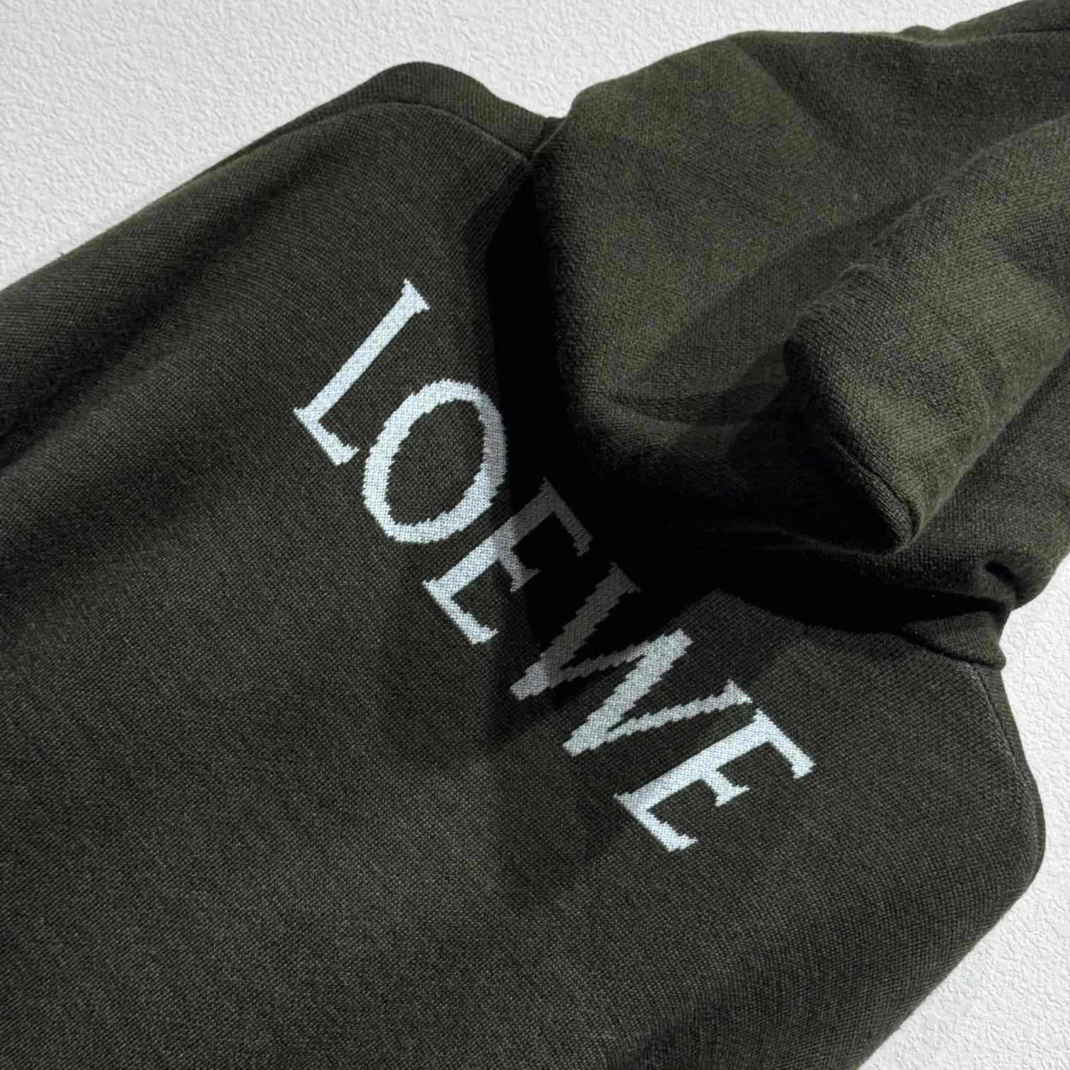 Loewe Logo Hooded Jumper - PerfectKickZ