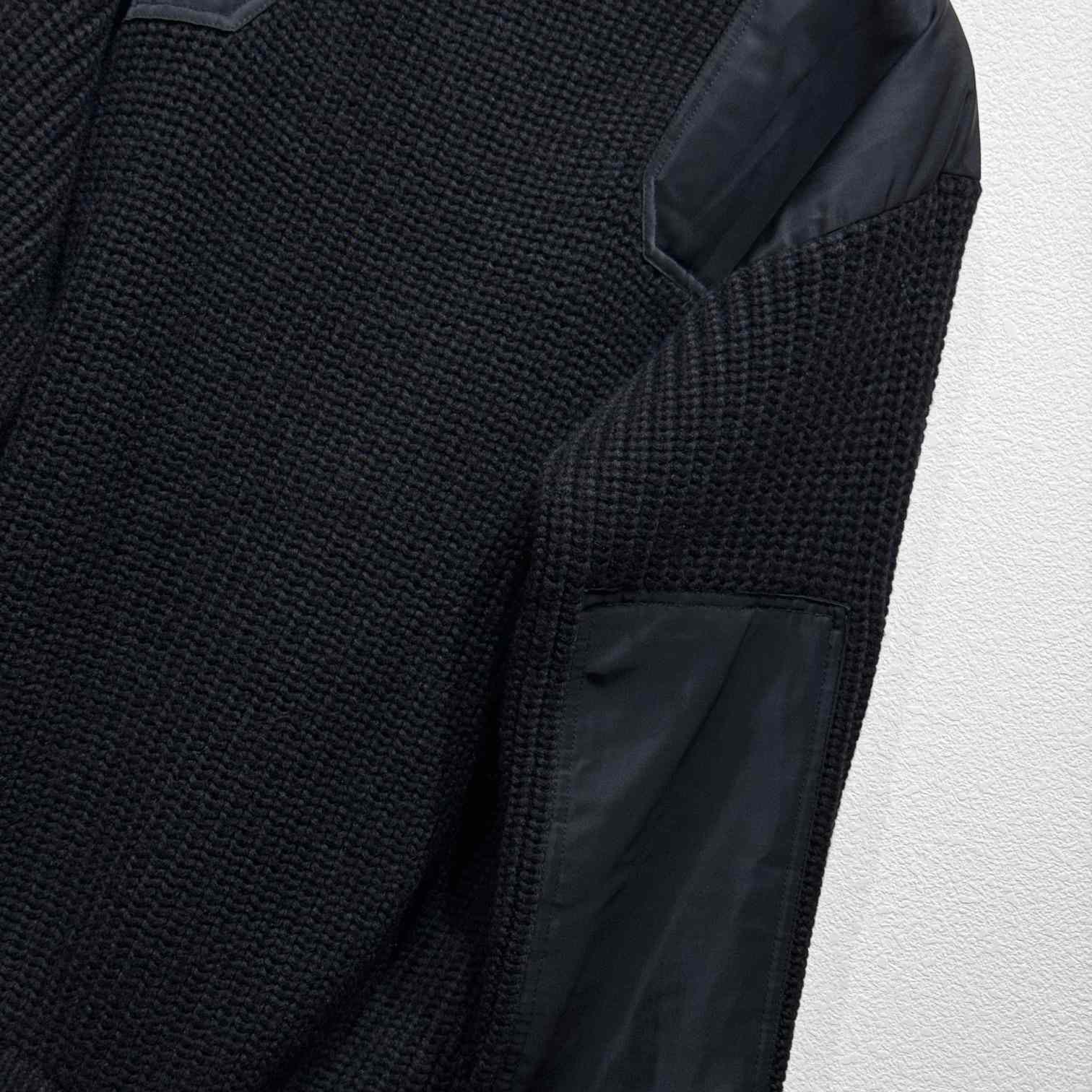 Prada Wool And Cashmere Cardigan With Re-Nylon Details - PerfectKickZ