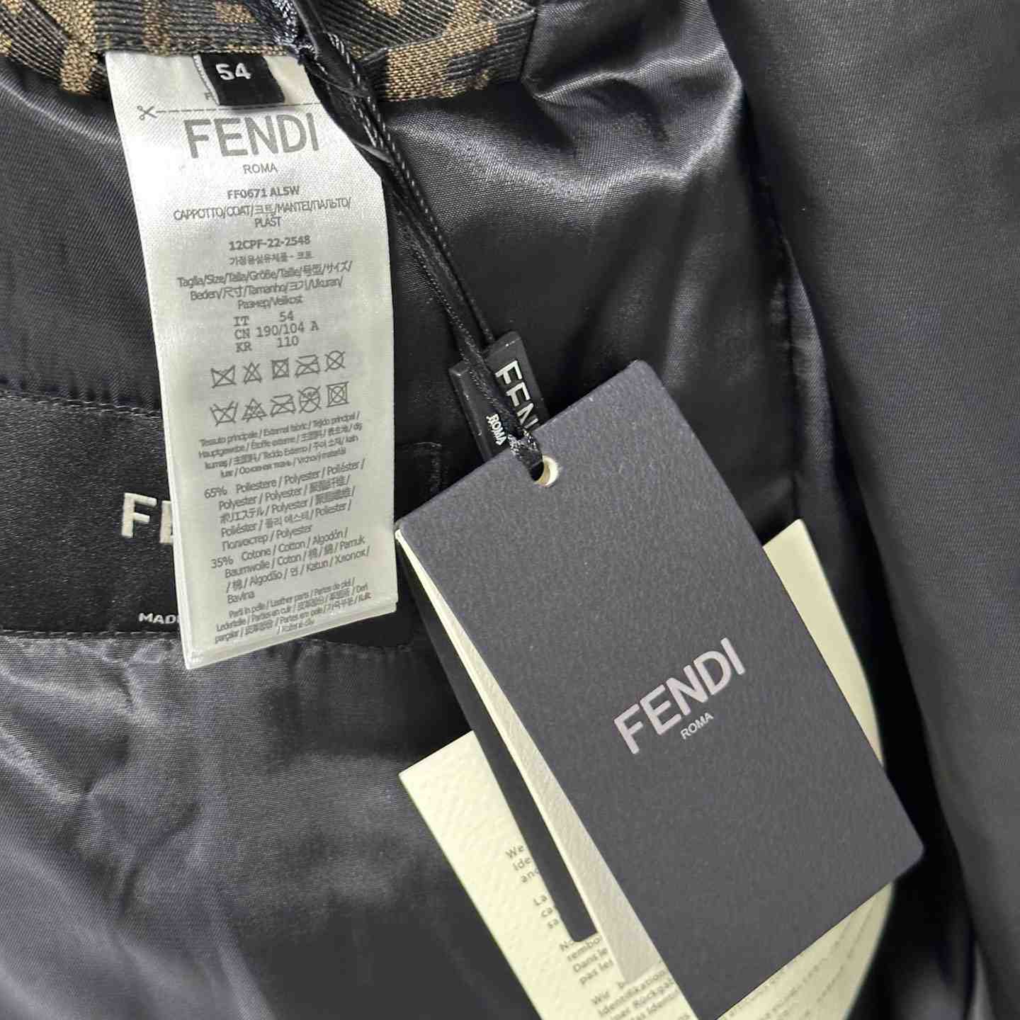 Fendi Canvas FF Eclissi Jacket - PerfectKickZ