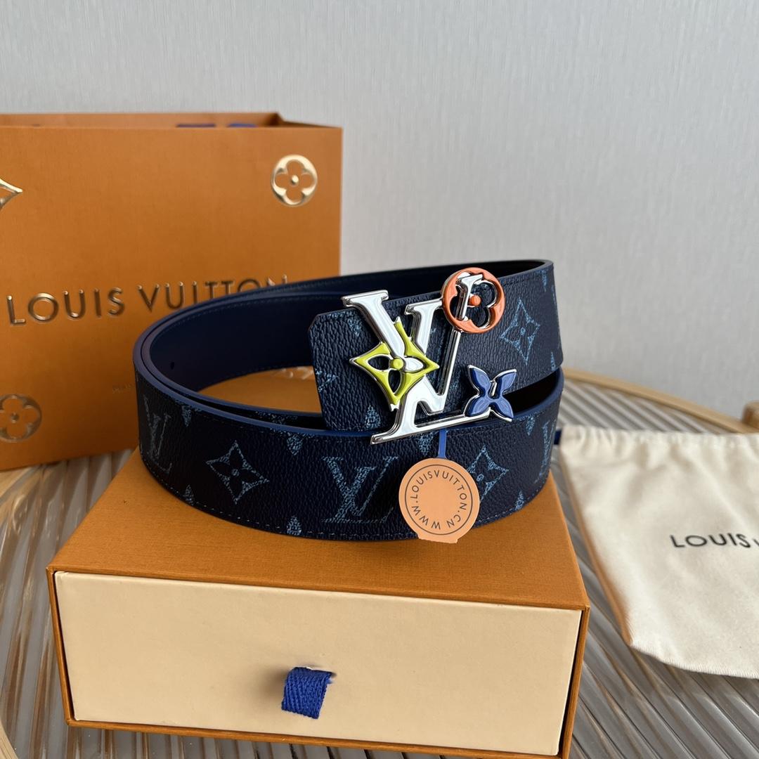 Louis Vuitton LV Initiales 40mm Reversible Belt - PerfectKickZ