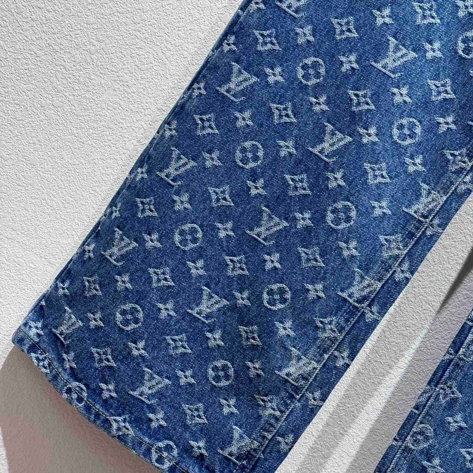 Louis Vuitton Monogram Denim Jeans - PerfectKickZ