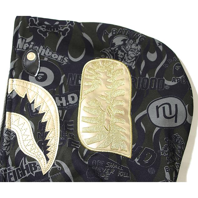 Bape x x NBHD Full Zip Hoodie - PerfectKickZ