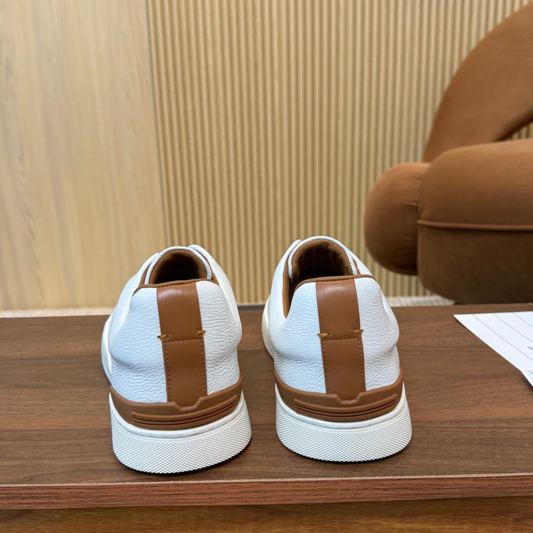 Zegna Leather Sneakers - PerfectKickZ